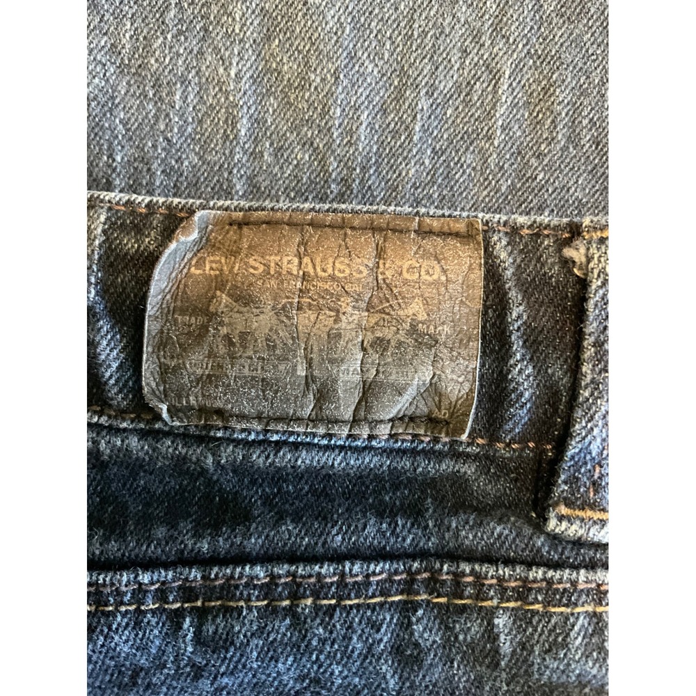 Levis Jeans Slim Straight Medium Wash Plus Size 18 1/2 Blue Denim Pants 1265-830 - Picture 13 of 13